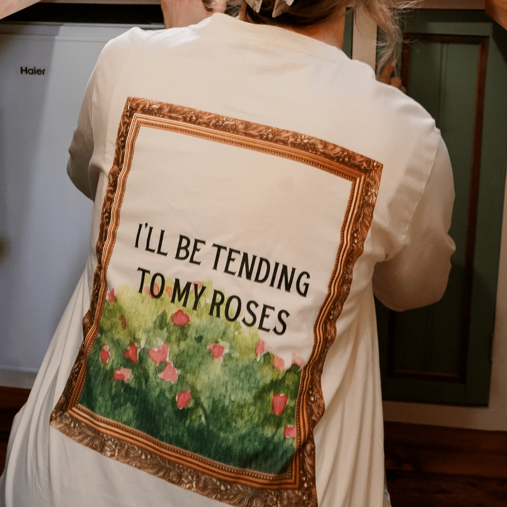 'Tending To My Roses' Long Sleeve Tee
