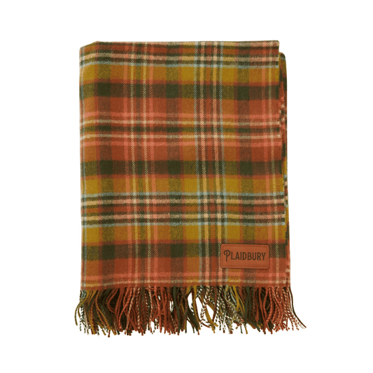 Scottish Wool Throw in 'Cottage Garden'